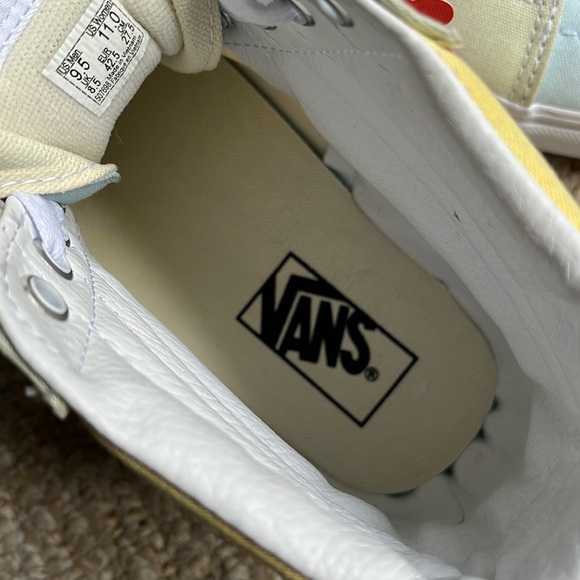 VANS SK8-Hi sneakers in pastel color block Mens 9.5 Women’s 11 - Picture 13 of 16